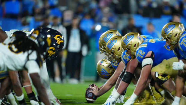 California and UCLA during the Golden Bears' 33-7 win over the Bruins on Nov. 25, 2023.